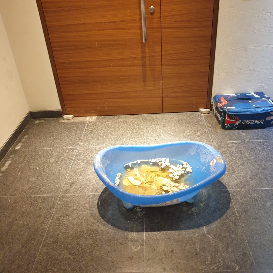 고양시 화장실 누수 보수 현장 사진